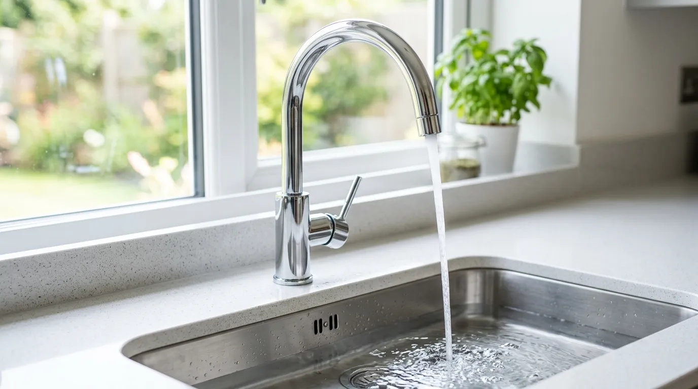 Local Plumbing Master Pros same day plumber fixing a faucet in Normal, IL